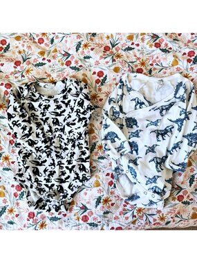Kate Quinn baby boy bodysuit bundle 18-24 months Organic cotton